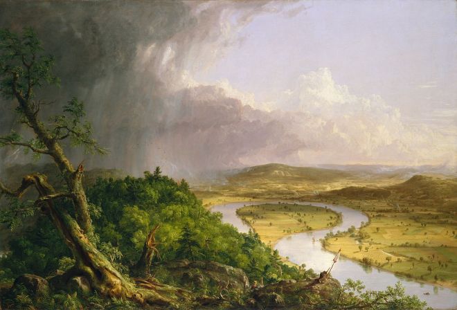 Thomas Cole The Oxbow Connecticut River near Northampton 1836